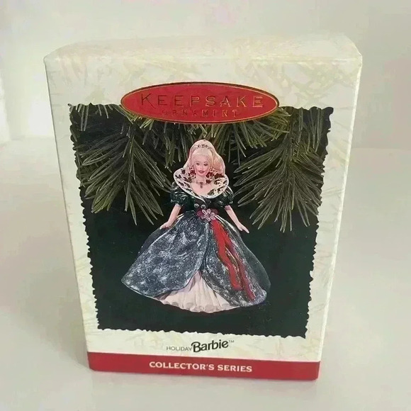 Hallmark Keepsake Ornament Holiday Barbie - Picture 2 of 14